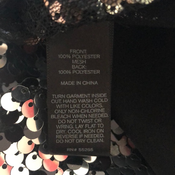 Women’s Express sequin top, size Small - Picture 6 of 6